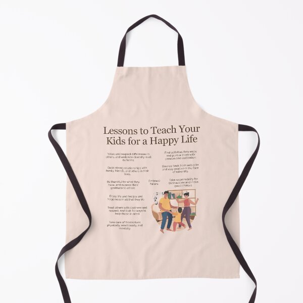 Item preview, Lessons to Teach Your Kids for a Happy Life designed and sold by TheFocusedShop.
