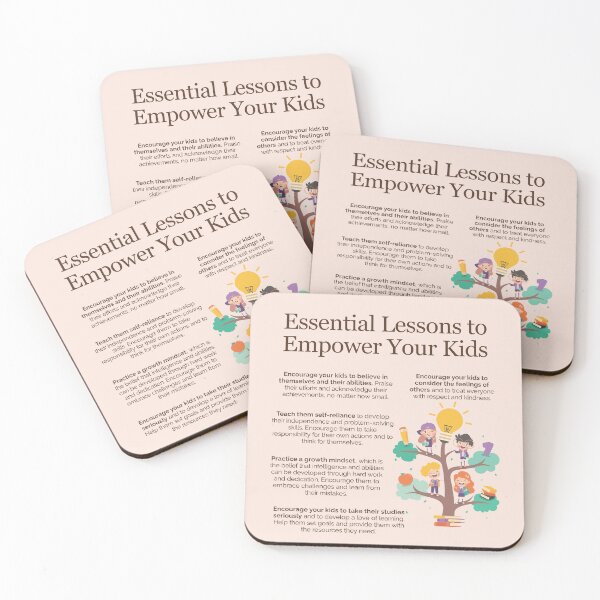 Item preview, Essential Lessons to Empower Your Kids designed and sold by TheFocusedShop.