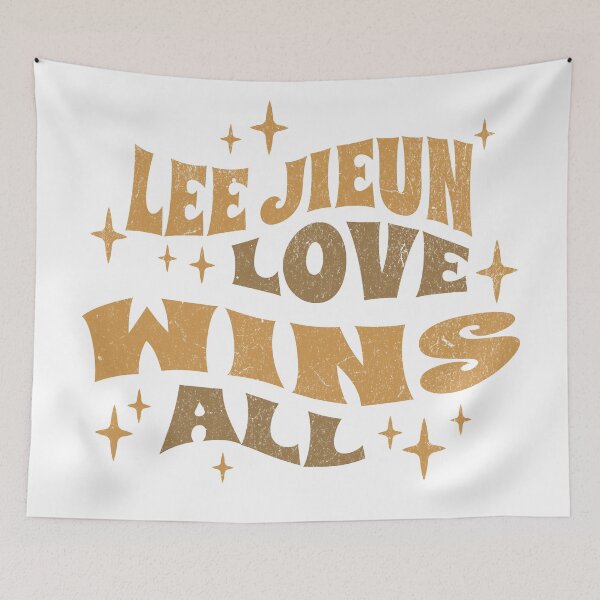 Item preview, IU Lee jieun love wins all typography kpop uaena | Morcaworks designed and sold by Morcawork.