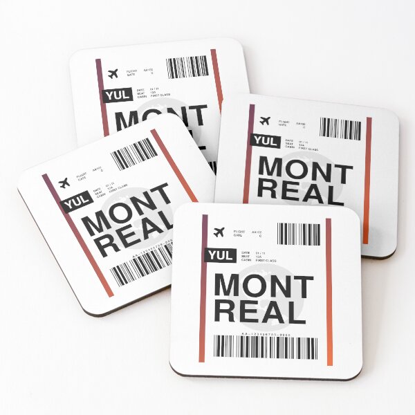 Item preview, Montreal Boarding Pass designed and sold by RabbitK.