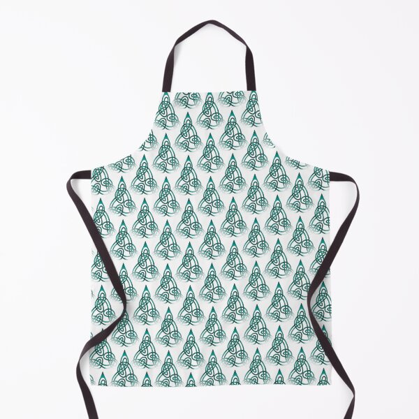 Item preview, Triangle Knot With Doubled Threads Aqua Pattern designed and sold by taiche.