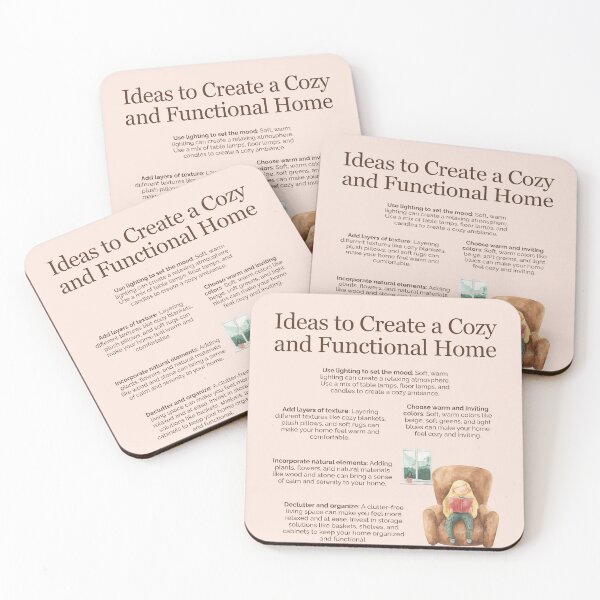 Item preview, Ideas to Create a Cozy and Functional Home designed and sold by TFHStore.