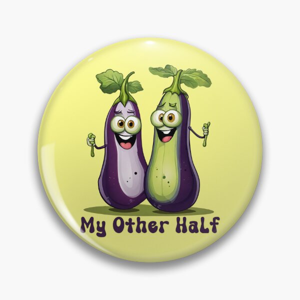 Item preview, Zucchini and an eggplant. designed and sold by KrisDry.