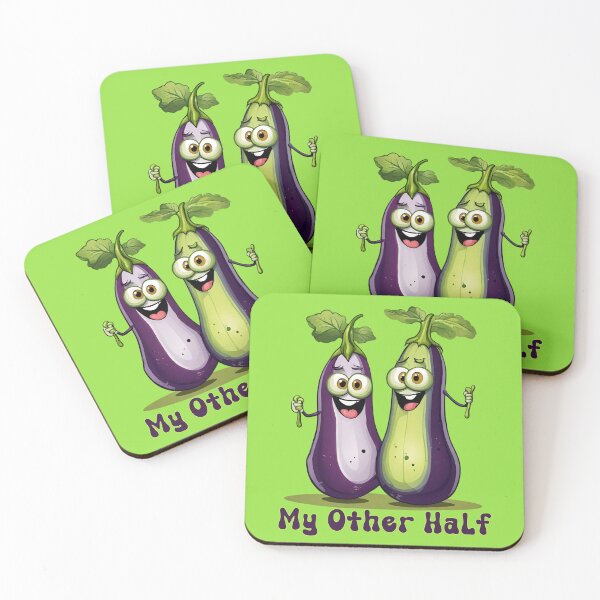 Item preview, Zucchini and an eggplant. designed and sold by KrisDry.