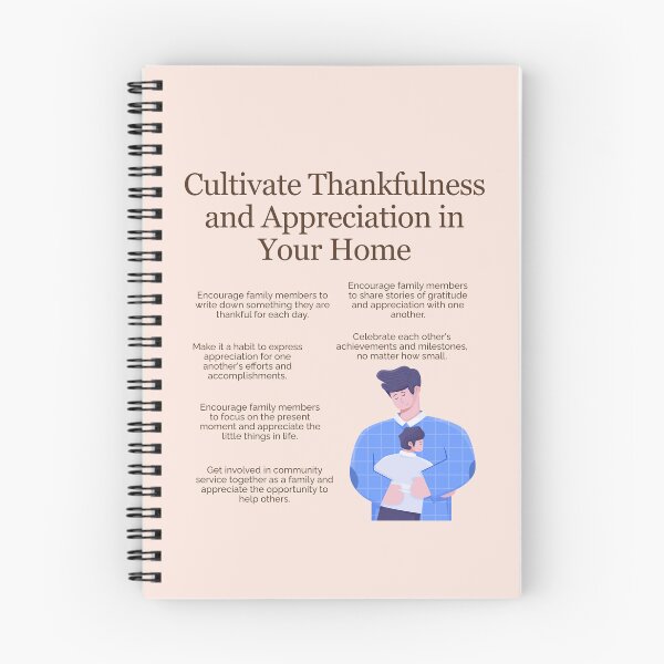 Item preview, Cultivate Thankfulness and Appreciation in Your Home designed and sold by TheFocusedShop.