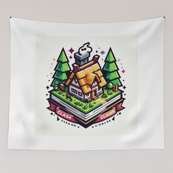 Item preview, Clash of clans house designed and sold by Ali Karrim.