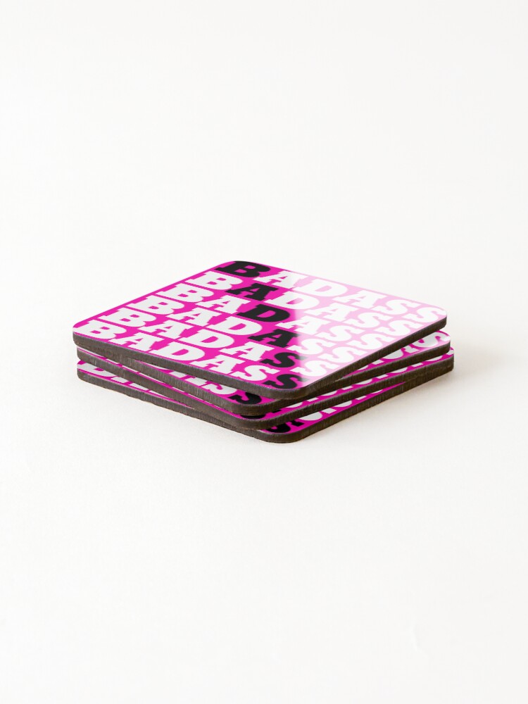Thumbnail 4 of 5, Coasters (Set of 4), Badass designed and sold by Ultimate-Rabbit.