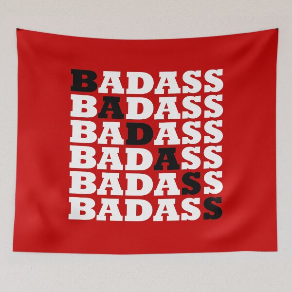Item preview, Badass designed and sold by Ultimate-Rabbit.