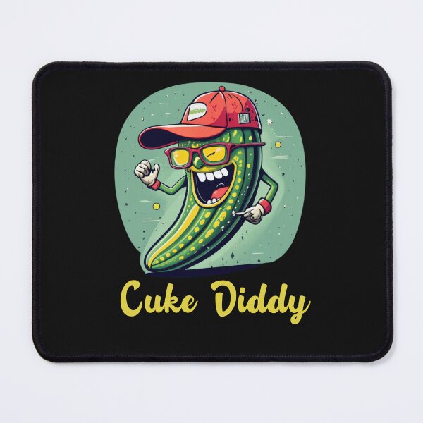 Item preview, Funny Vegetable Cucumber "Cuke Diddy" Apparel designed and sold by Cool Ts .