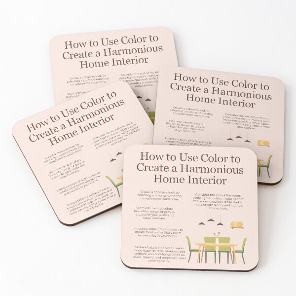 Item preview, How to Use Color to Create a Harmonious Home Interior designed and sold by TFHStore.
