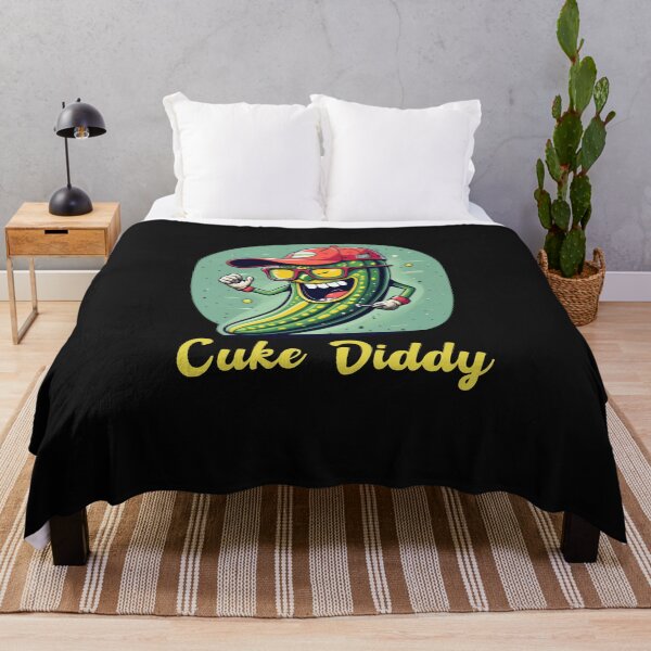 Item preview, Funny Vegetable Cucumber "Cuke Diddy" Apparel designed and sold by Cool Ts .
