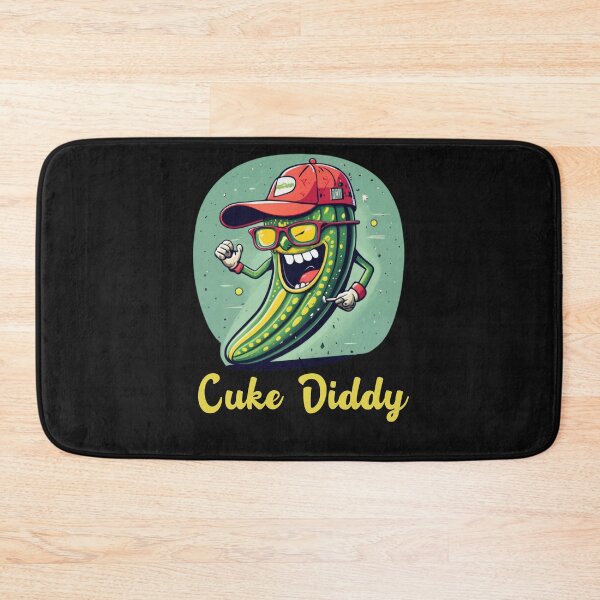 Item preview, Funny Vegetable Cucumber "Cuke Diddy" Apparel designed and sold by Cool Ts .