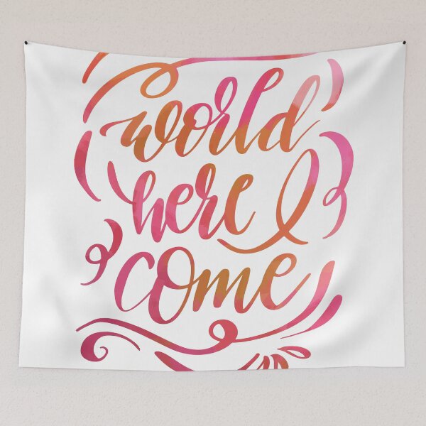 Item preview, World Here I come designed and sold by Ilze Lucero.