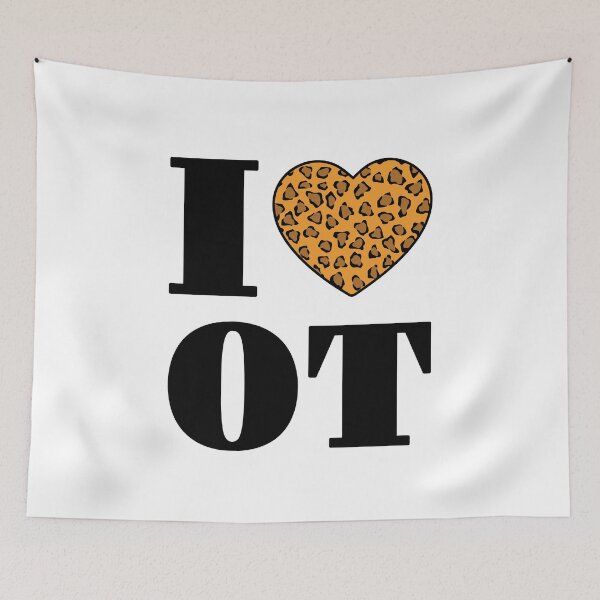 Item preview, I Heart OT Love Occupational Therapy designed and sold by jaygo.
