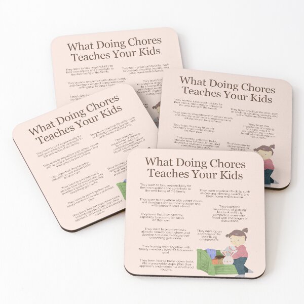 Item preview, What Doing Chores Teaches Your Kids designed and sold by TFHStore.