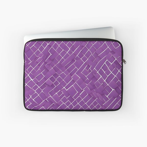 Item preview, Purple Geometric Pattern with Broken Tiles designed and sold by Rostislav Bouda.