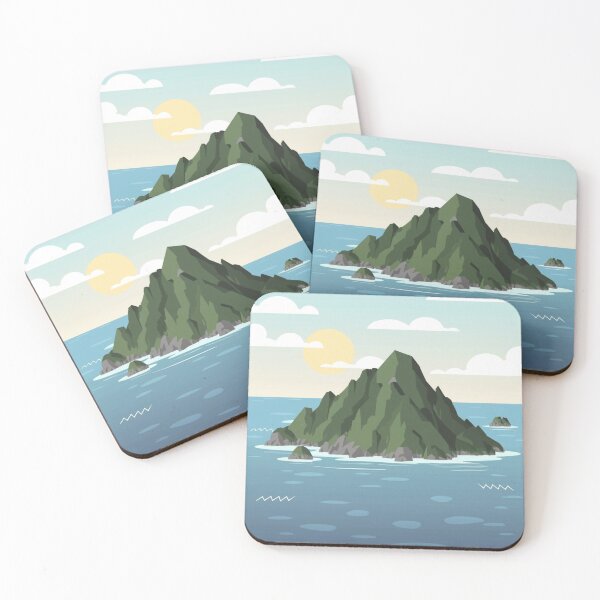 Item preview, Cartoon Liancourt Rocks designed and sold by BCD BRANDS.