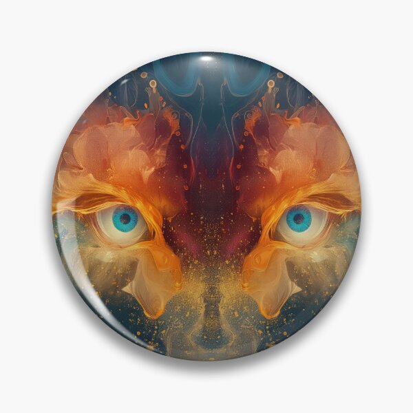Item preview, Phoenix Eyes Pattern designed and sold by Catloaf Art.