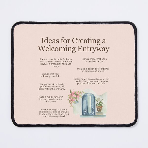 Item preview, Ideas for Creating a Welcoming Entryway designed and sold by TheFocusedShop.