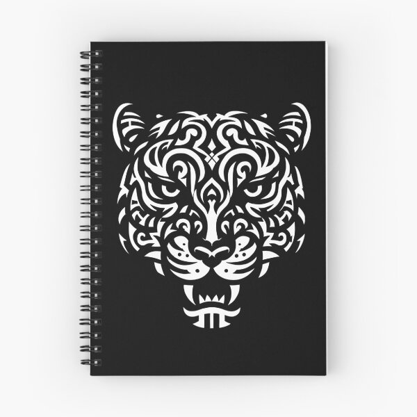 Item preview, Tribal leopard tattoo style design designed and sold by EricSticks.