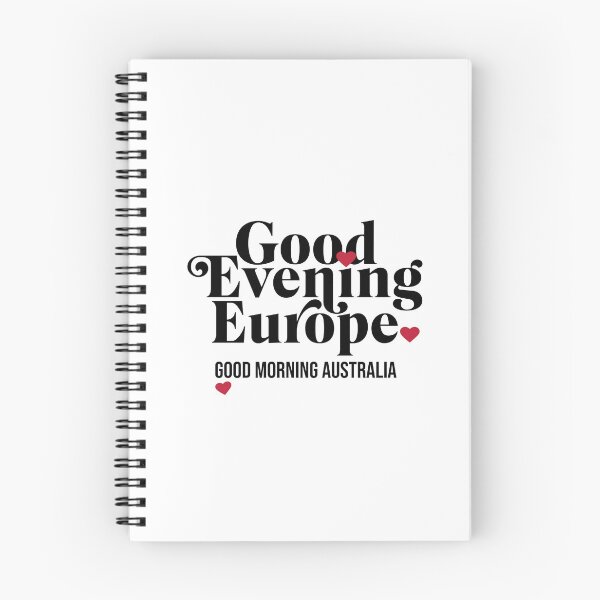 Item preview, Eurovision Good Evening Europe Good Morning Australia designed and sold by humnoo.