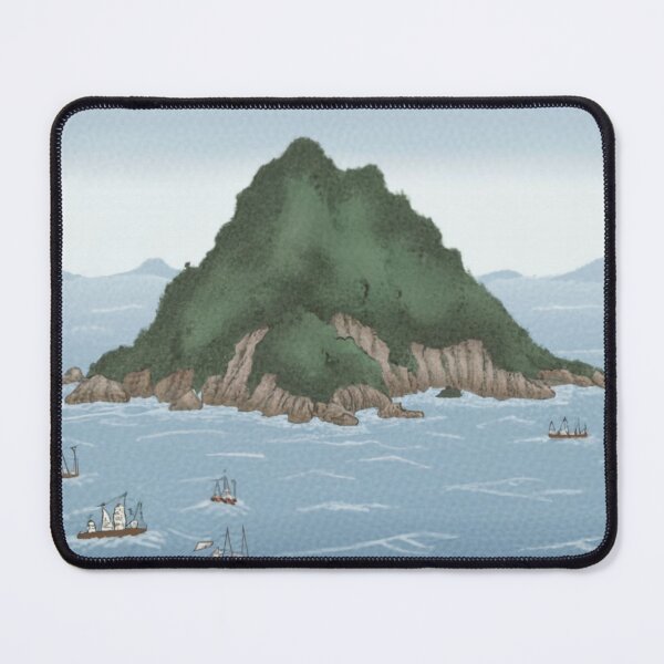 Item preview, Cartoon Liancourt Rocks designed and sold by BCD BRANDS.