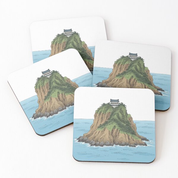 Item preview, Cartoon Liancourt Rocks designed and sold by BCD BRANDS.