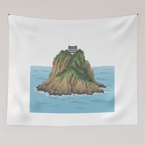 Item preview, Cartoon Liancourt Rocks designed and sold by BCD BRANDS.