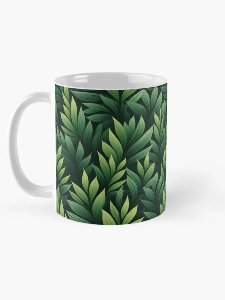 Thumbnail 5 of 6, Coffee Mug, leaf pattern designed and sold by TrPatternLab.