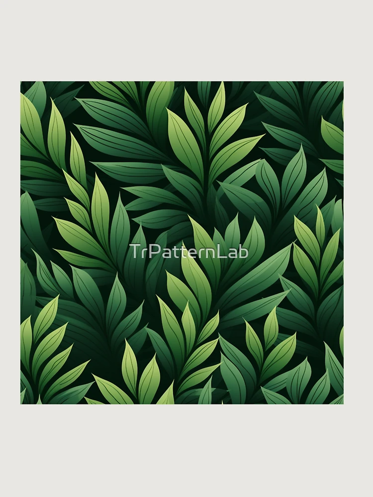 Thumbnail 6 of 6, Premium Oversized Sweatshirt, leaf pattern designed and sold by TrPatternLab.