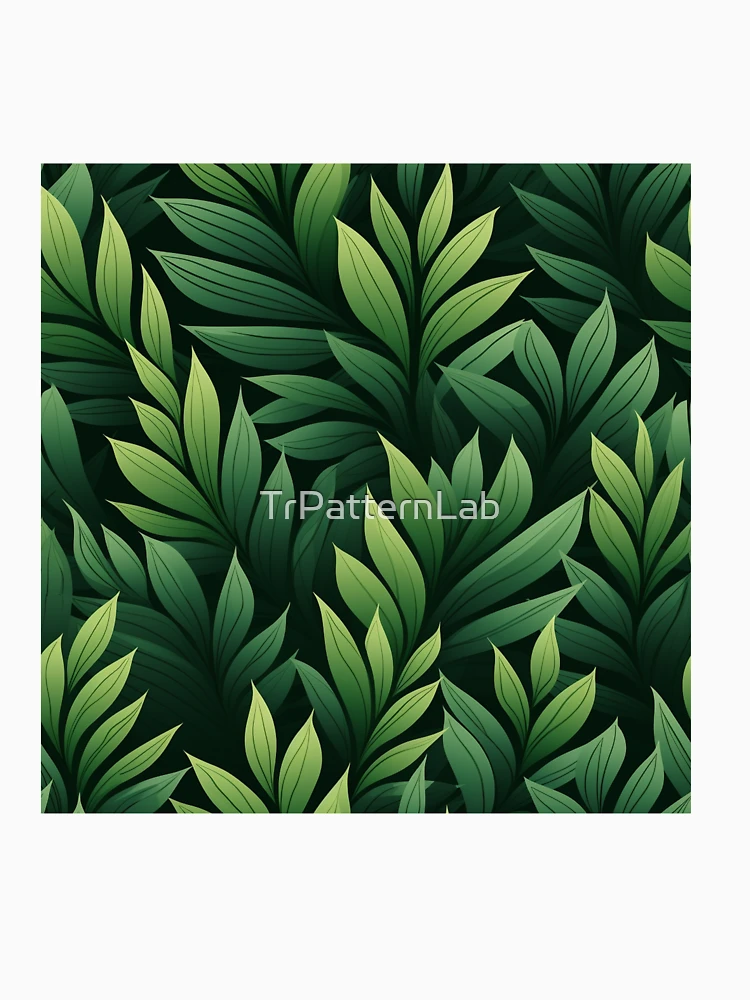 Thumbnail 6 of 6, Pullover Hoodie, leaf pattern designed and sold by TrPatternLab.