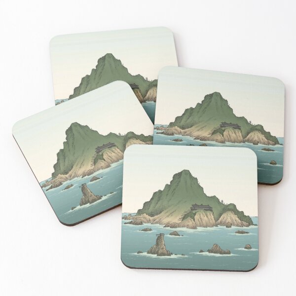 Item preview, Cartoon Liancourt Rocks designed and sold by BCD BRANDS.