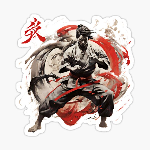 Item preview, Japanische Karate-Meisterkunst designed and sold by mrtraz.
