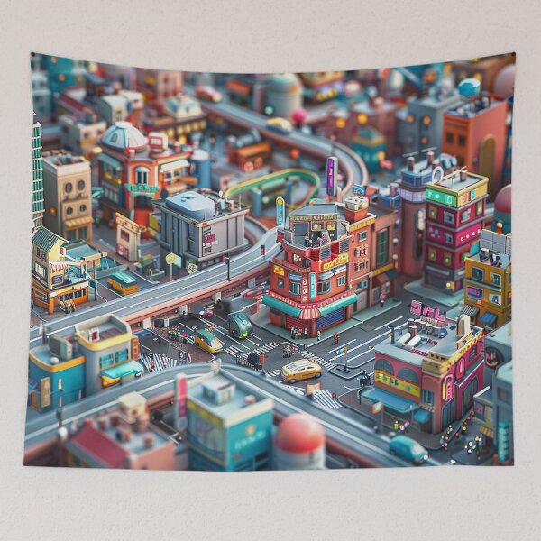 Item preview, Metropolis Dreams: Urban Symphony designed and sold by nomiraclehere.