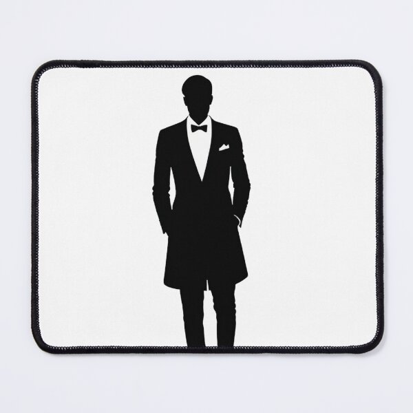 Item preview, Black gentleman in a jacket designed and sold by Lufka.
