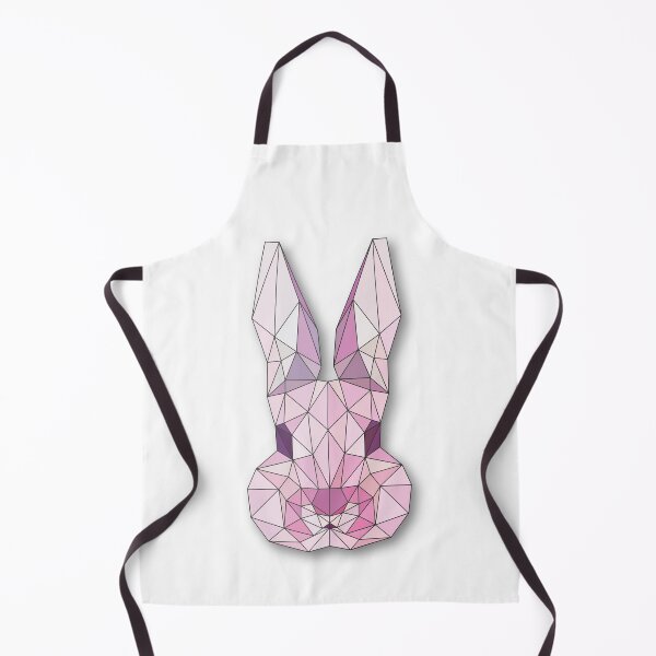 Item preview, Rabbit: Geometric Head Art designed and sold by ColorfulForest.
