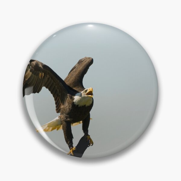 Item preview, Eagle crowing, showing off. designed and sold by sandyprints.
