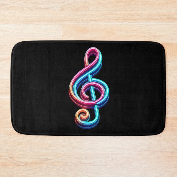 Item preview, Neon Melody: Treble Clef Symphony designed and sold by T-NeonSt.