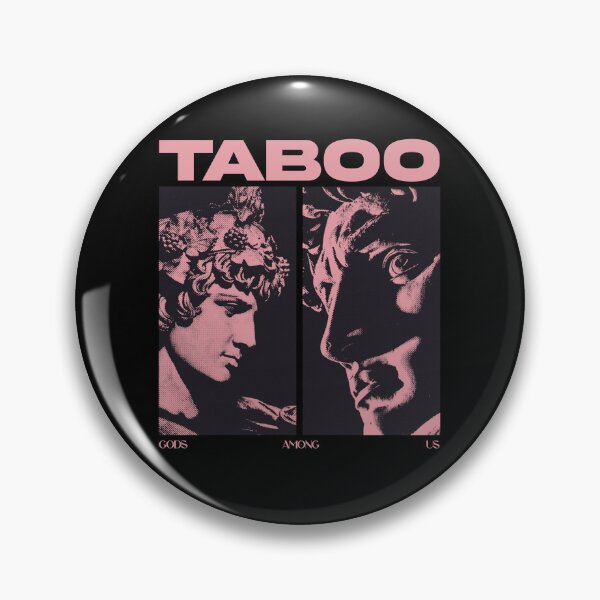 Item preview, TABOO - Dark Aesthetic Poster designed and sold by UglyNavy.