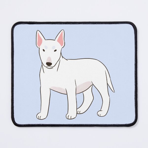 Item preview, Cute Miniature bull terrier dog art designed and sold by Yaragold.