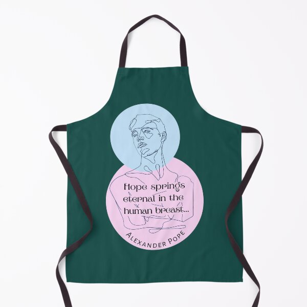 Item preview, Alexander Pope quote: Hope springs eternal in the human breast... designed and sold by artbleed.