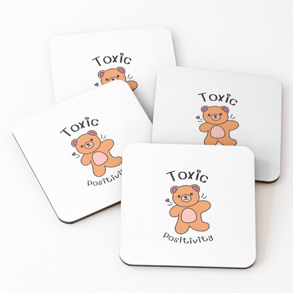 Item preview, Toxic positivity, cute bear, funny bear designed and sold by serafmax.