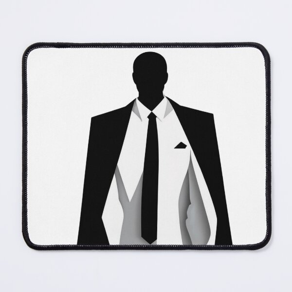 Item preview, Black gentleman in a jacket 2 designed and sold by Lufka.