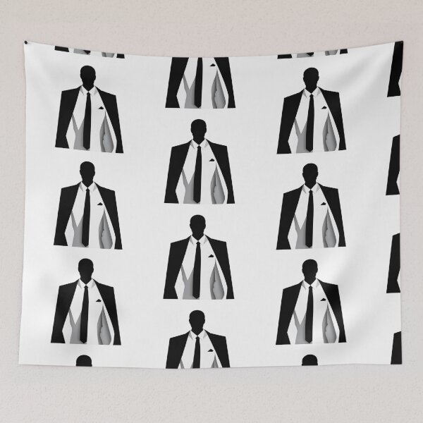 Item preview, Black gentleman in a jacket 2 designed and sold by Lufka.
