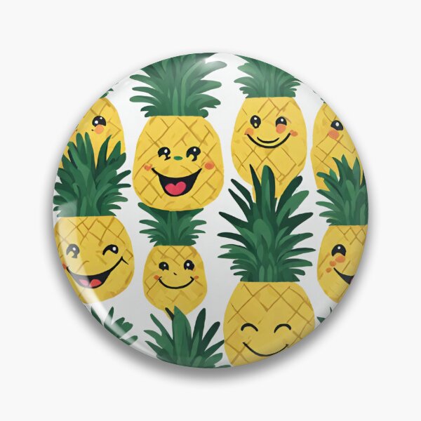 Item preview, Happy pineapples designed and sold by Vilemo.