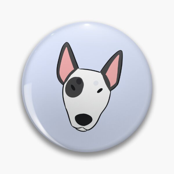 Artikelvorschau, Miniatur-Bullterrier-Hundegesicht entworfen und verkauft von Yaragold.