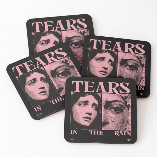Item preview, Tears in the Rain - Dark Aesthetic Poster designed and sold by UglyNavy.