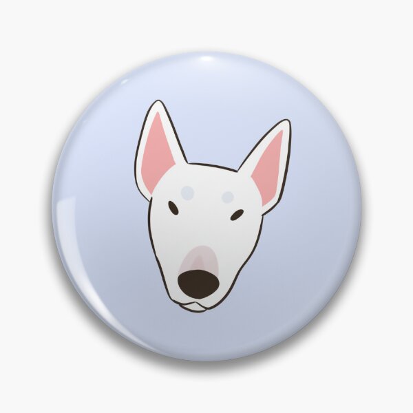 Artikelvorschau, Miniatur-Bullterrier-Hundegesicht entworfen und verkauft von Yaragold.
