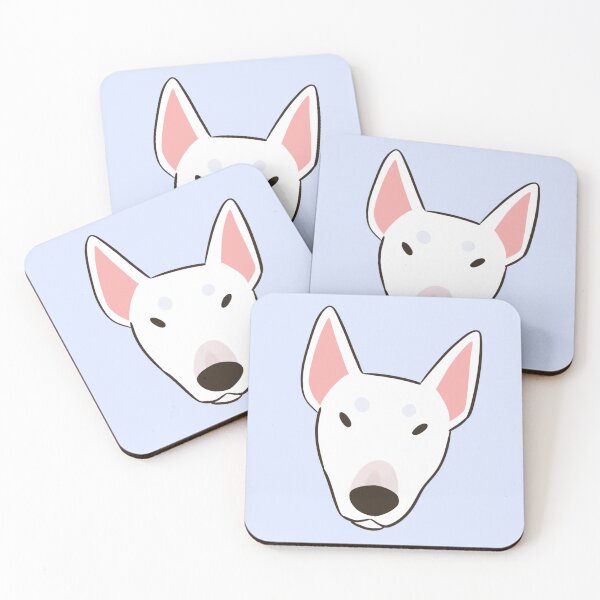 Artikelvorschau, Miniatur-Bullterrier-Hundegesicht entworfen und verkauft von Yaragold.