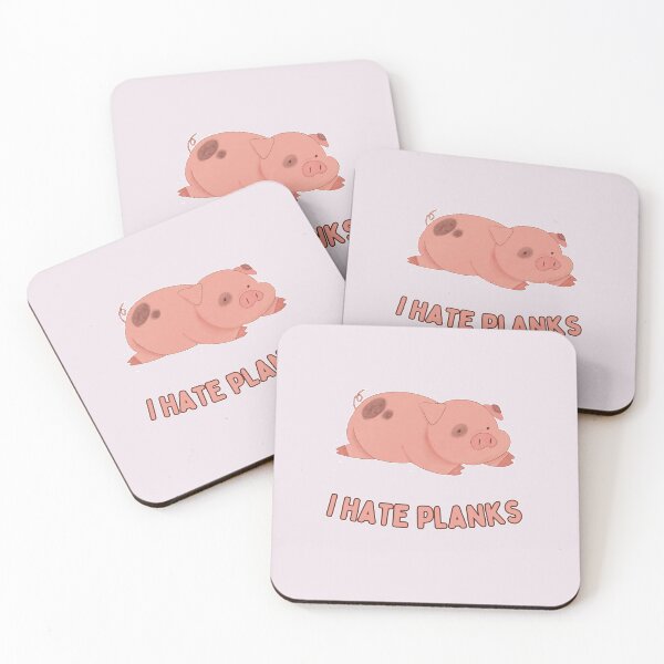 Item preview, I Hate Planks. Collapsed Little Pig designed and sold by Rebel-Design.